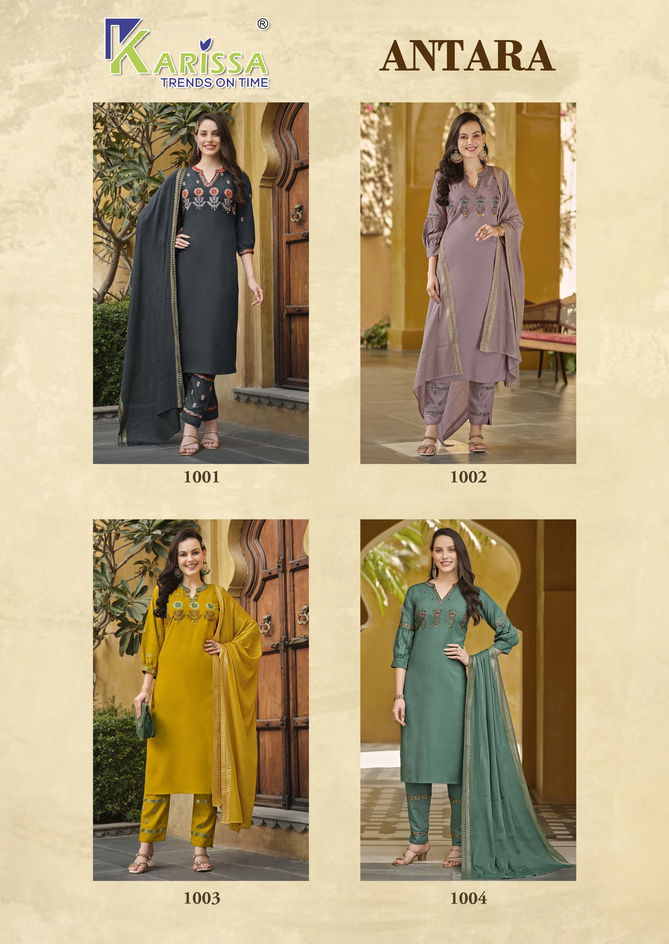 Antara By Karissa Straight Cut Rayon Designer Kurti With Bottom Dupatta Wholesale Price In Surat